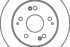 Тормозной диск для моделей: HONDA (CIVIC, CIVIC)