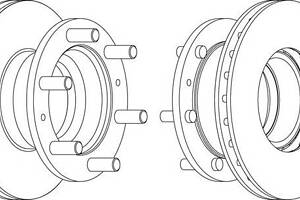 Гальмівний диск для моделей: IVECO (EuroCargo)
