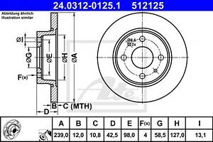 Тормозной диск для моделей: LADA (SAMARA, SAMARA,110,112,111)