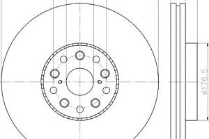 Гальмівний диск для моделей: LEXUS (LS)