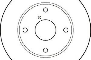 Гальмівний диск для моделей: MAZDA (121, FAMILIA, MX-5, FAMILIA, 323, FAMILIA, FAMILIA, 323)