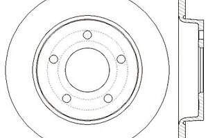 Тормозной диск  для моделей: MAZDA (3, 3,3,3)