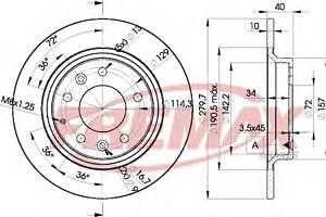 Тормозной диск для моделей: MAZDA (626, FAMILIA,323,PREMACY,6,6,6,MX-5,6,6,6)