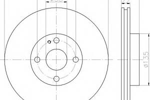 Тормозной диск для моделей: MAZDA (MX-5)