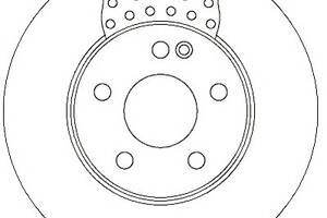 Тормозной диск для моделей: MERCEDES-BENZ (A-CLASS, B-CLASS)