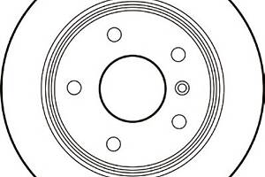 Тормозной диск для моделей: MERCEDES-BENZ (A-CLASS, VANEO)