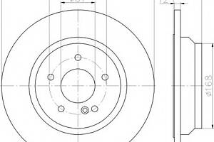 Тормозной диск для моделей: MERCEDES-BENZ (SL, S-CLASS,S-CLASS)