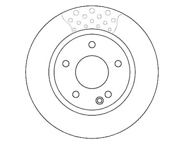 Тормозной диск для моделей: MERCEDES-BENZ (VANEO)