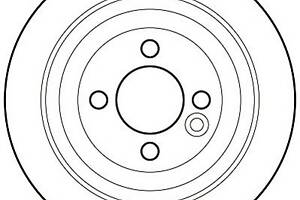 Гальмівний диск для моделей: MINI (CLUBMAN, COOPER, CABRIO, COUPE, ROADSTER, CLUBVAN)