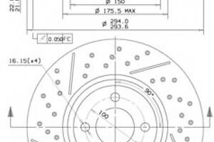 Тормозной диск для моделей: MINI (COOPER, CABRIO,COOPER,CABRIO,COUPE,ROADSTER)