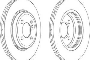 Гальмівний диск для моделей: MINI (COOPER, CABRIO)