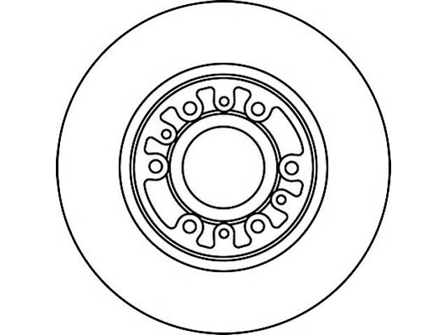 Тормозной диск для моделей: MITSUBISHI (L-400, L-400)