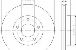 Тормозной диск для моделей: MITSUBISHI (LANCER, LANCER,LANCER)