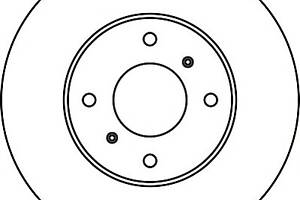 Гальмівний диск для моделей: NISSAN (200-SX, PRIMERA, PRIMERA, PRIMERA, ALMERA, ALMERA)