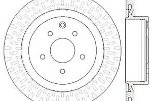 Гальмівний диск для моделей: NISSAN (350,350)