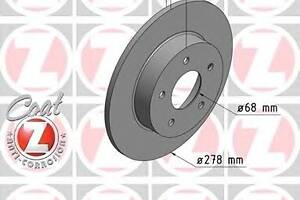 Тормозной диск для моделей: NISSAN (ALMERA, PRIMERA,PRIMERA,PRIMERA)