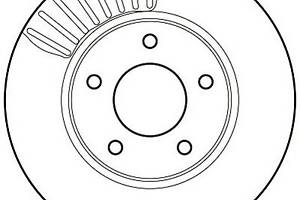Тормозной диск для моделей: NISSAN (JUKE)