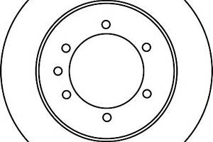 Гальмівний диск для моделей: NISSAN (PATROL, PATROL)