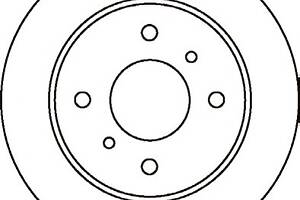 Тормозной диск для моделей: NISSAN (PRIMERA, PRIMERA,PRIMERA,PRIMERA,PRIMERA,ALMERA,ALMERA)
