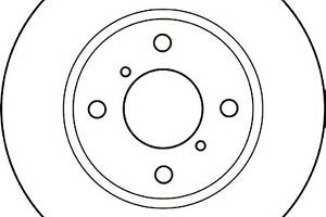 Тормозной диск для моделей: OPEL (AGILA), SUZUKI (WAGON), VAUXHALL (AGILA)