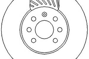 Тормозной диск  для моделей: OPEL (ASTRA, ASTRA,ASTRA,ASTRA,ASTRA), VAUXHALL (MERIVA,ASTRA,ASTRA,ASTRA,ASTRA)