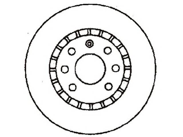 Тормозной диск для моделей: OPEL (CORSA, ASTRA,ASTRA,VECTRA,ASTRA,TIGRA,VECTRA), VAUXHALL (ASTRA,CAVALIER,CORSA,TIGRA,C