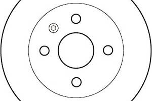 Тормозной диск для моделей: OPEL (CORSA, CORSA,TIGRA), VAUXHALL (CORSA,CORSAVAN,COMBO,TIGRA)