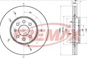 Тормозной диск для моделей: OPEL (MERIVA, COMBO), VAUXHALL (CORSA,COMBO,MERIVA,ASTRA)