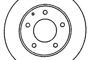 Тормозной диск для моделей: OPEL (OMEGA, OMEGA), VAUXHALL (OMEGA,OMEGA)