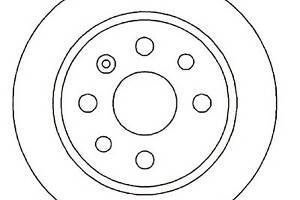 Тормозной диск для моделей: OPEL (VECTRA, VECTRA,VECTRA), VAUXHALL (VECTRA,VECTRA,VECTRA)