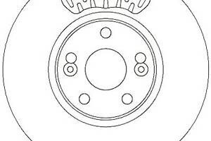 Тормозной диск для моделей: RENAULT (ESPACE, AVANTIME)