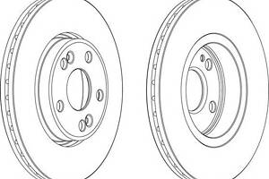 Тормозной диск для моделей: RENAULT (LAGUNA, SAFRANE,LAGUNA,ESPACE,SAFRANE,SCENIC)