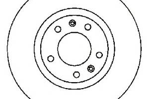 Тормозной диск  для моделей: RENAULT (LAGUNA, SAFRANE,LAGUNA,SAFRANE)