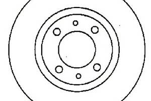 Тормозной диск  для моделей: RENAULT (LAGUNA, SAFRANE,LAGUNA)