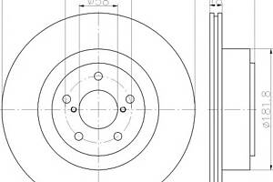 Диск гальмівний для моделей:SUBARU (IMPREZA,IMPREZA,OUTBACK,LEGACY,LEGACY,IMPREZA)