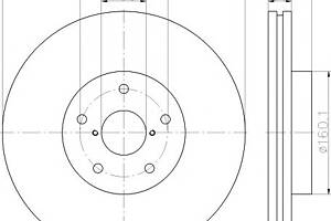 Тормозной диск для моделей: SUBARU (TRIBECA, IMPREZA,IMPREZA)