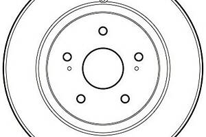 Тормозной диск для моделей: SUZUKI (GRAND-VITARA)