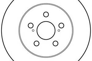 Тормозной диск для моделей: TOYOTA (AVENSIS, AVENSIS,AVENSIS)