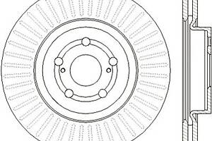 Тормозной диск для моделей: TOYOTA (AVENSIS, AVENSIS,AVENSIS)