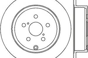 Тормозной диск для моделей: TOYOTA (AVENSIS, AVENSIS,AVENSIS)