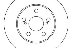 Тормозной диск для моделей: TOYOTA (CARINA, CARINA,CARINA)