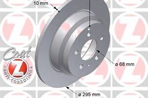 Тормозной диск  для моделей: VOLVO (850, V70,C70,S70,C70,850)