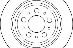 Гальмівний диск для моделей: VOLVO (S80, V70, S60, XC70)