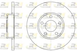 Тормозной диск AUDI A6 C4 (4A5) / AUDI A4 B5 (8D5) / AUDI 100 C4 (4A5) 1968-2002 г.