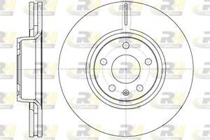 Тормозной диск AUDI A6 C6 (4F5) / AUDI A8 D3 (4E2, 4E8) 2002-2011 г.