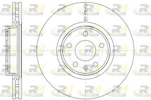 Тормозной диск AUDI Q5 (8RB) / AUDI A5 (8F7) / AUDI A4 B8 (8K5) 2007-2018 г.