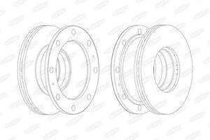 Тормозной диск BCR106A