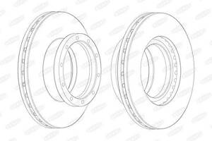 Тормозной диск BCR145A