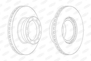 Тормозной диск BCR146A