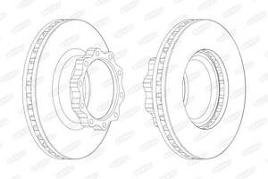 Тормозной диск BCR147A